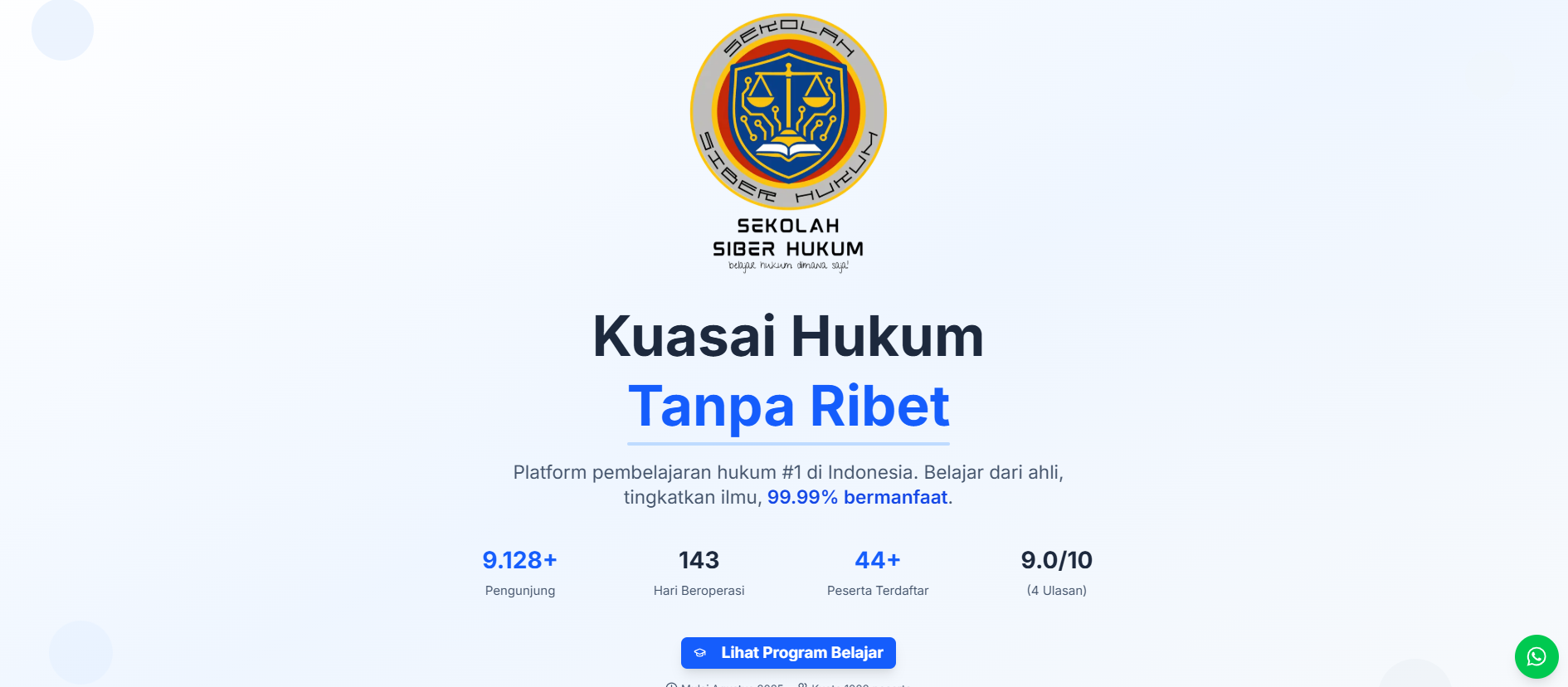 Sekolah Siber Hukum
